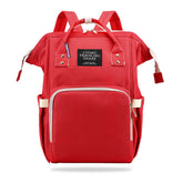 Easy to Carry Diaper Bag for Mother (Plain Red)